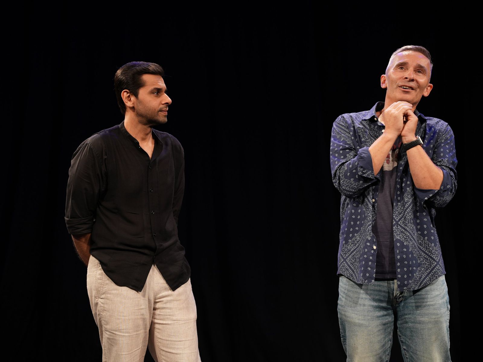 Improvisers on stage in Dubai